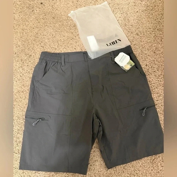 Libian Other - Men’s waterproofs cargo shorts size extra large gray